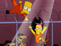 Барт в тюрьме :: The Wandering Juvie