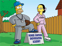 Гомер и Аве Мария Неда :: Homer and Ned’s Hail Mary Pass