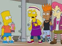 Барт против Щекотки и Царапки :: Bart vs. Itchy & Scratchy