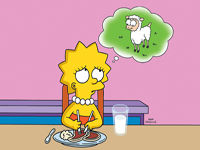 Лиза — вегетарианка :: Lisa the Vegetarian