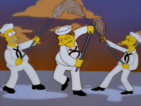 Симпсон на флоте :: Simpson Tide